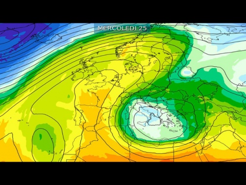 Tei (Lamma-Cnr), a Natale neve su medio Adriatico e sole al Nord