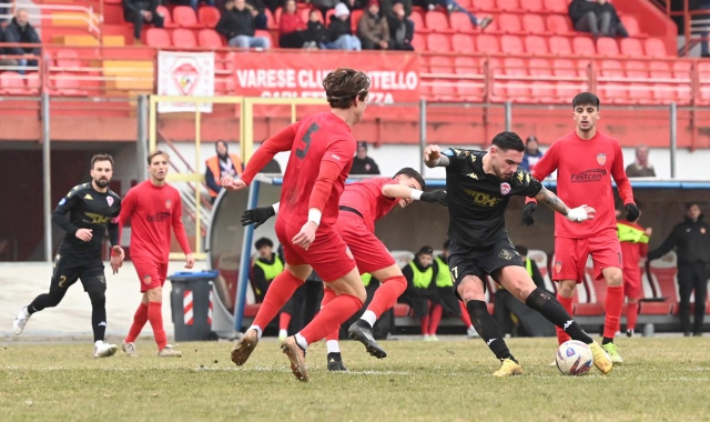 Varese-Vogherese al Franco Ossola (foto Stefano Benvegnù/BLITZ)