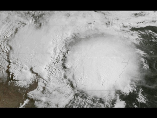 Maltempo Usa, emergenza in 7 Stati, il Kansas il più colpito