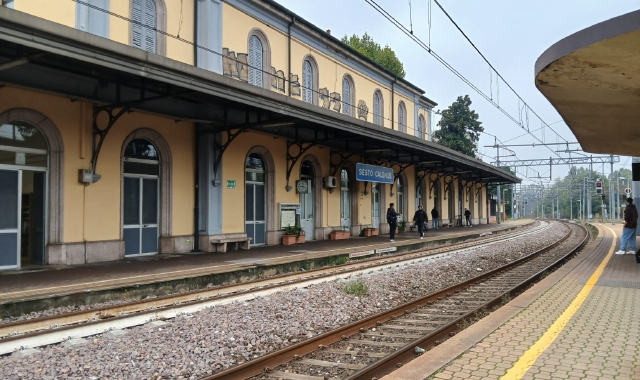 La stazione di Sesto Calende