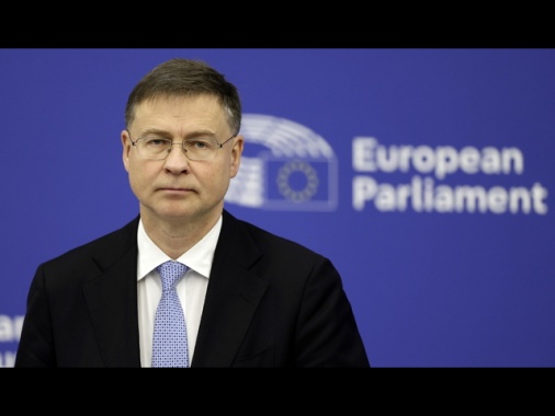 Dombrovskis, l'Ue è pronta a rispondere ai dazi Usa