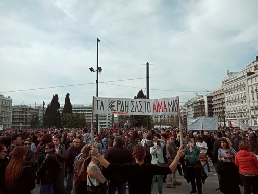 Manifestazioni in Grecia,'giustizia per strage ferroviaria Tebi'