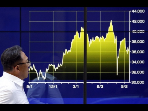 Borsa: Tokyo, apertura in ribasso (-1,69%)