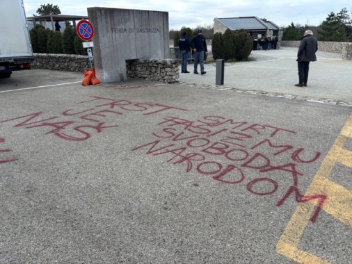 Vandalizzata foiba Basovizza alla vigilia Giorno ricordo