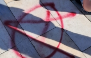 Dopo Remigration: scritte anarchiche e muri imbrattati