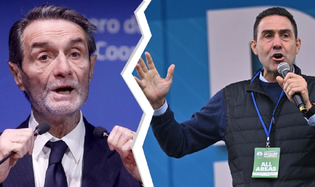 Attilio Fontana e Roberto Vannacci