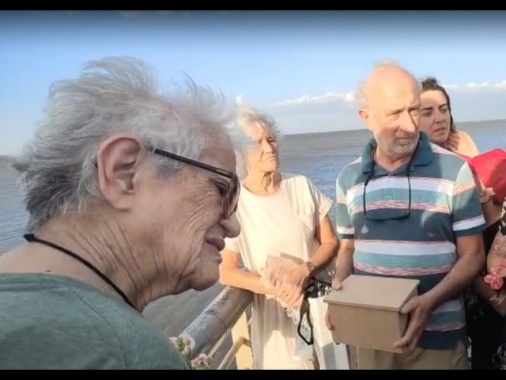 Cerimonia in ricordo di Vera Jarach, una delle Madri di Plaza de Mayo