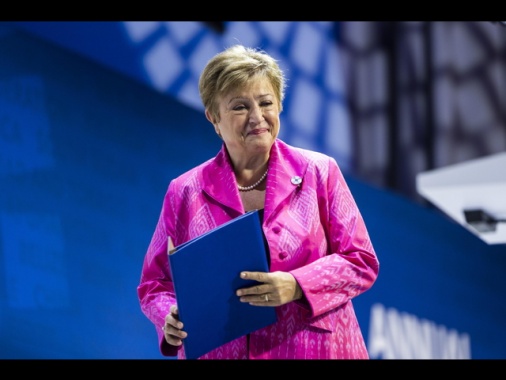 Georgieva (Fmi), 'Italia è resiliente', 'brava ma pedalare'