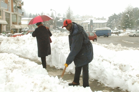 Varese: non nevica più