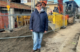 Varese, nuova fognatura in via Bainsizza