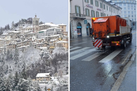 Neve in arrivo, Varese si prepara: salatura preventiva