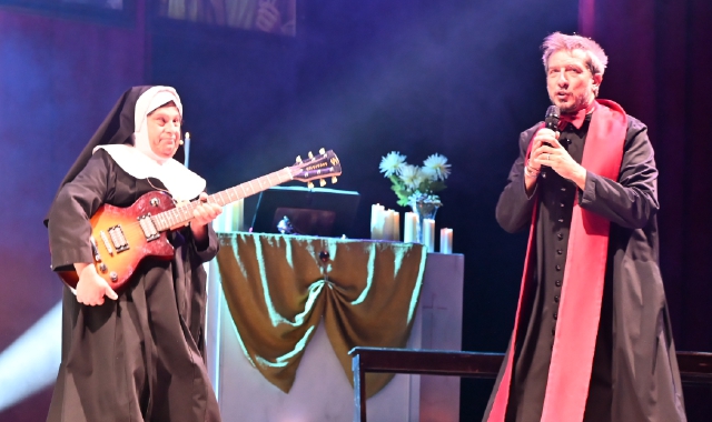 Lo spettacolo di Paolo Ruffini al teatro di Varese  (foto Angelo Puricelli)