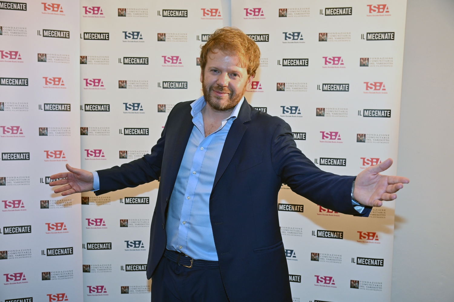 BUSTO ARSIZIO INAUGURAZIONE STAGIONE TEATRALE TEATRO SOCIALE NELLA FOTO FEDERICO ZANANDREA DIRETTORE ARTISTICO