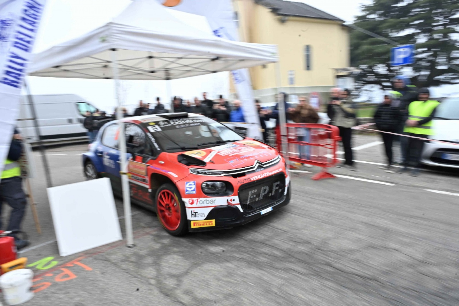 MACCAGNO. 34� RALLY DEI LAGHI. PS5 S.ROCCO, CAMPAGNANO. NELLA FOTO AUTO 8