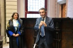 VARESE. GIURAMENTO NUOVA PRESIDENTE TRIBUNALE, MARIOLINA PANASITI NELLA FOTO INTERVENTO GOVERNATORE FONTANA