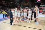 VARESE. BASKET. FINALE E PREMIAZIONI TORNEO GIOVANI LEGGENDE MEMORIAL SANDRO GALLEANI NELLA FOTO DELUSIONE OLIMPIA MILANO