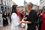 VARESE. EVENTO BENEFICO C.A.O.S. ORGANIZZATO DA ANNA DEL BAR RISTORANTE BASILICO PER LA PROIEZIONE DE ÒIL DIAVOLO VESTE PRADA 2Ó CON ADELE PATRINI, PROF.SSA FRANCESCA ROVERA E EMANUELE MONTI AL MIV, MULTISALA VARESE