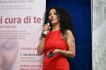 VARESE. EVENTO BENEFICO C.A.O.S. ORGANIZZATO DA ANNA DEL BAR RISTORANTE BASILICO PER LA PROIEZIONE DE ÒIL DIAVOLO VESTE PRADA 2Ó CON ADELE PATRINI, PROF.SSA FRANCESCA ROVERA E EMANUELE MONTI AL MIV, MULTISALA VARESE NELLA FOTO ANNA, LÕORGANIZZATRICE
