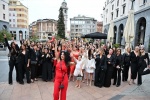 VARESE. EVENTO BENEFICO C.A.O.S. ORGANIZZATO DA ANNA DEL BAR RISTORANTE BASILICO PER LA PROIEZIONE DE ÒIL DIAVOLO VESTE PRADA 2Ó CON ADELE PATRINI, PROF.SSA FRANCESCA ROVERA E EMANUELE MONTI AL MIV, MULTISALA VARESE