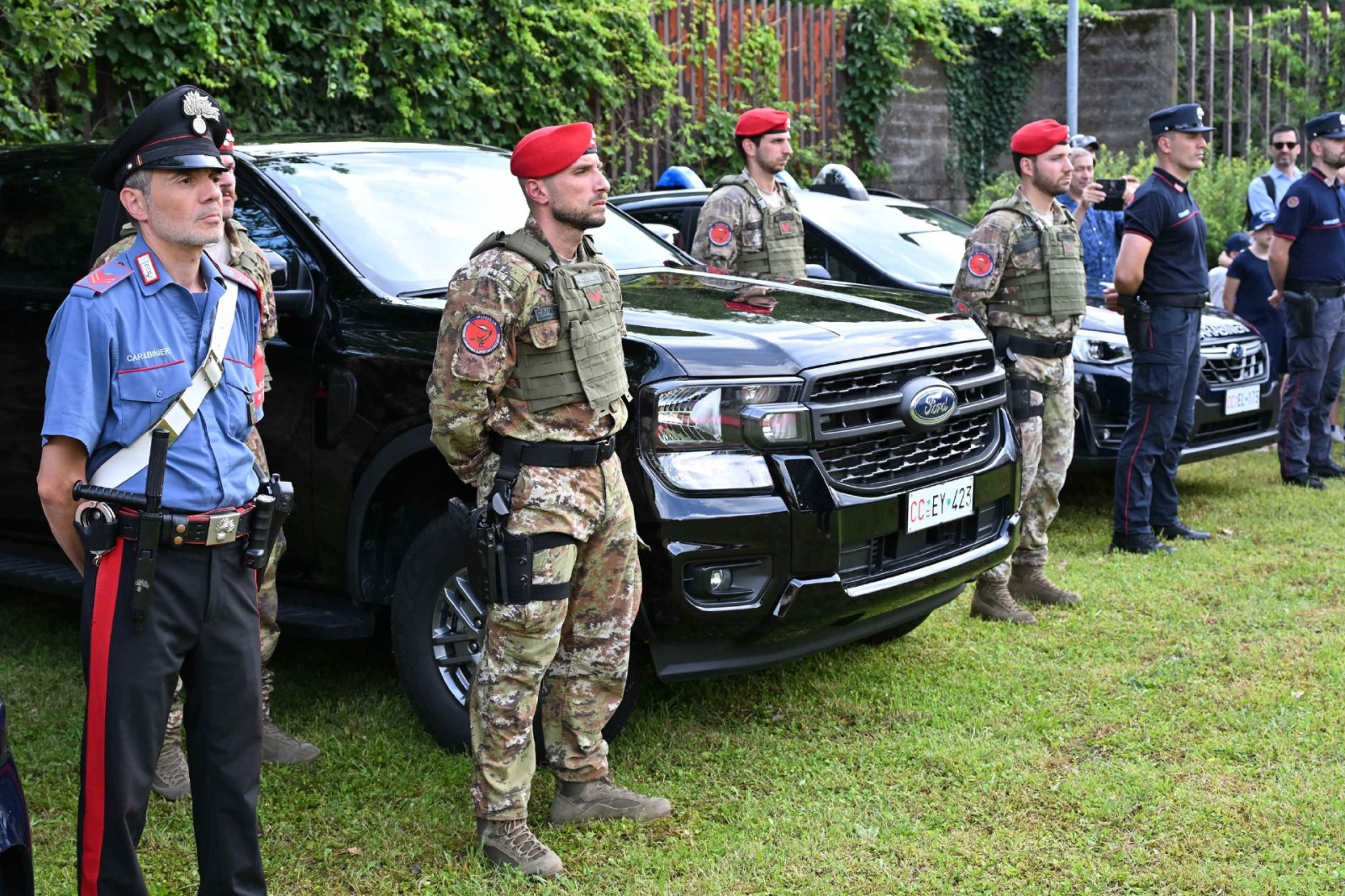 VARESE. FESTA ARMA DEI CARABINIERI 2026 PRESSO IL COMANDO PROVINCIALE DI VIA SAFFI ALLA PRESENZA DEL COLONNELLO MARCO GAGLIARDO, PREFETTO SALVATORE PASQUARIELLO, GOVERNATORE ATTILIO FONTANA
