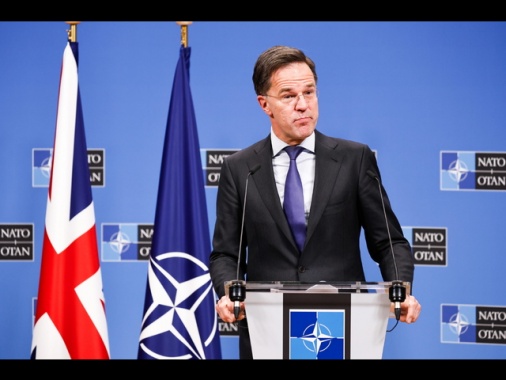 Rutte, 'spesa Nato per la difesa deve salire oltre il 3%'