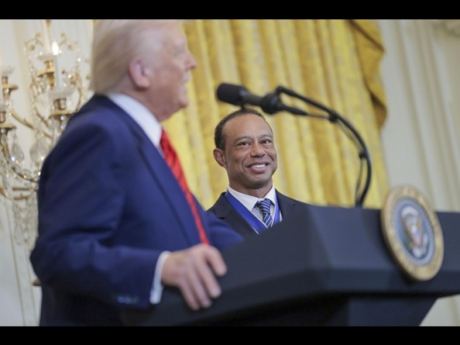 Tiger Woods conferma la sua relazione con Vanessa Trump