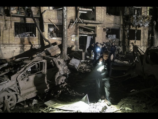 Attacco aereo russo su Kiev