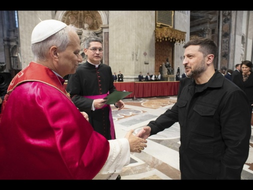 Zelensky, grazie al Papa per offerta piattaforma negoziato