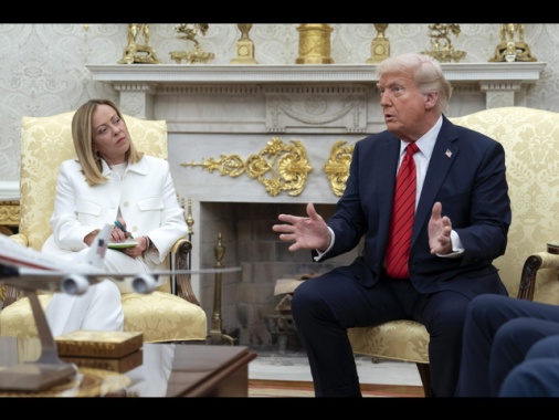 Telefonata fra Meloni e Trump ieri sull'Ucraina