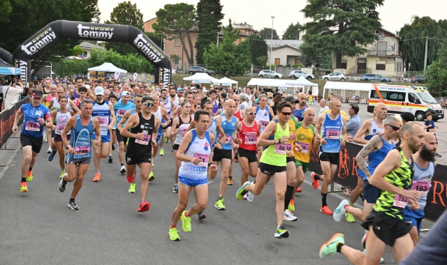 Alla Running day di Saronno hanno partecipato in 250  (foto Blitz)