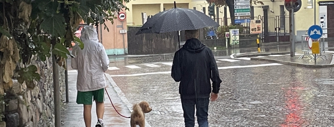 Ci siamo: oggi arriva la pioggia