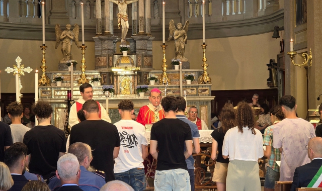 Mezzo secolo di ordinazione, Delpini a Jerago