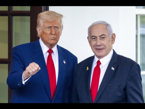 'Trump riceverà Netayahu lunedì prossimo'
