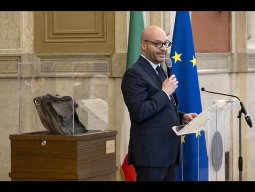 Presidente Fontana visita Rebibbia e incontra anche Alemanno