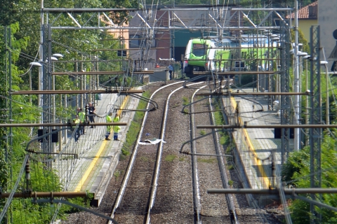 Castronno: muore travolto da un treno