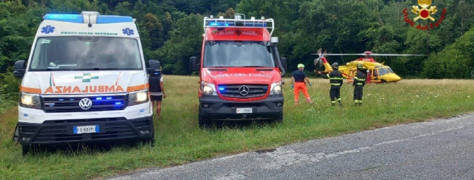 Volo di 5 metri: grave turista svizzera