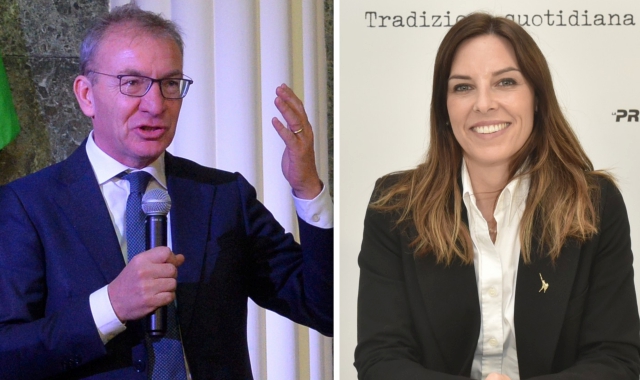 Il deputato Andrea Pellicini e l’europarlamentare Isabella Tovaglieri