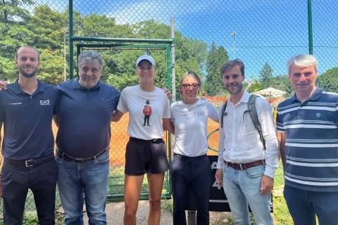 Lilli Tagger, dallo Slam Juniores al centro tennis di Varese