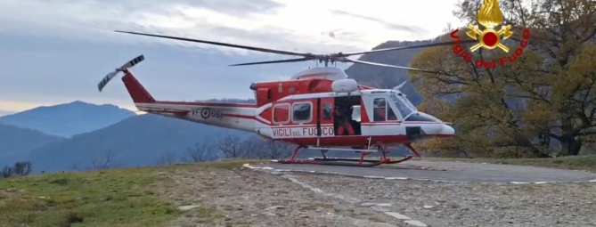 Tg prealpina: padre e figlio salvati sulle Alpi