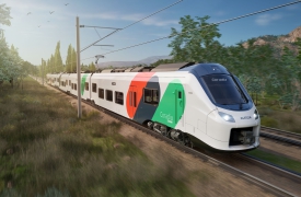 Parte il treno a idrogeno per trainare verso la frontiera verde