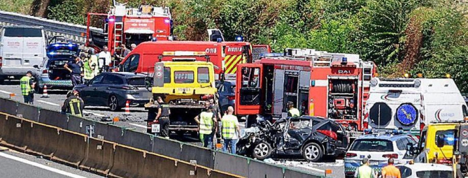 In contromano sull’autostrada, quattro morti