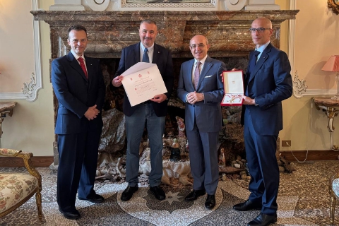 Il prefetto Pasquariello premiato dall’Ordine di Malta