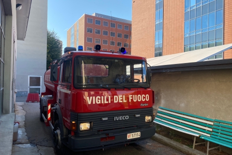 Rete idrica in tilt, vigili del fuoco al Circolo