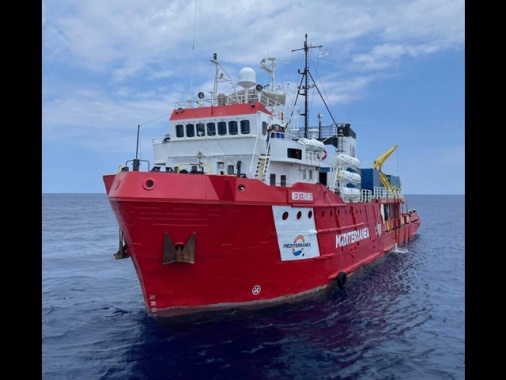 Migranti, fermo amministrativo per la nave di Mediterranea