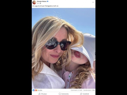 Meloni, una mia scelta privata trasformata in arma politica