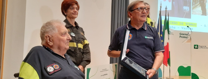Gualtiero, al servizio del prossimo per 73 anni: l’emozione e il premio