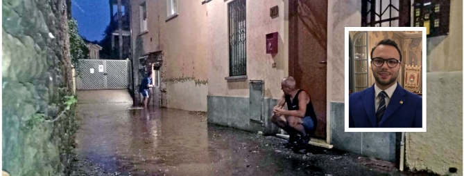 Varese: piove, via Bixio allagata. «È indegno»