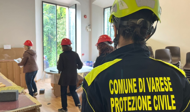 Varese, prove d'emergenza nei musei