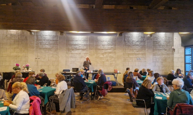 La sala del torneo di burraco