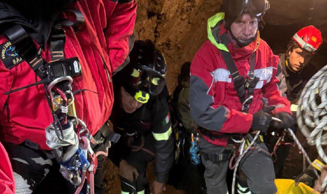 Intrappolato nei cunicoli della diga. Ma è solo un’esercitazione